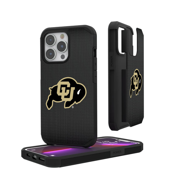 University of Colorado Buffaloes Linen iPhone Rugged Phone Case