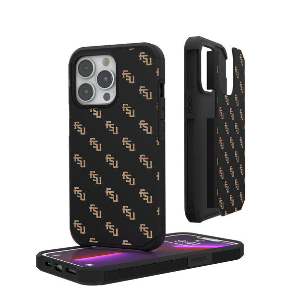 Florida State University Seminoles Fashion Pattern iPhone Rugged Phone Case for Apple iPhone