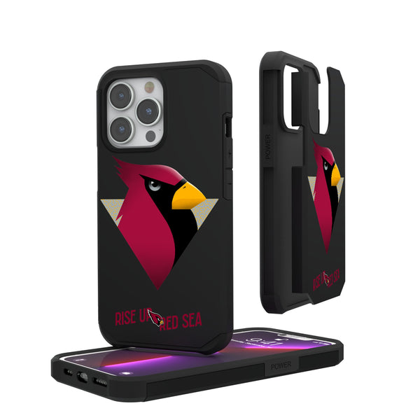 Arizona Cardinals 2024 Illustrated Limited Edition iPhone Rugged Phone Case
