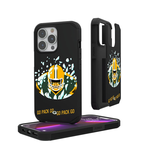 Green Bay Packers 2024 Illustrated Limited Edition iPhone Rugged Phone Case
