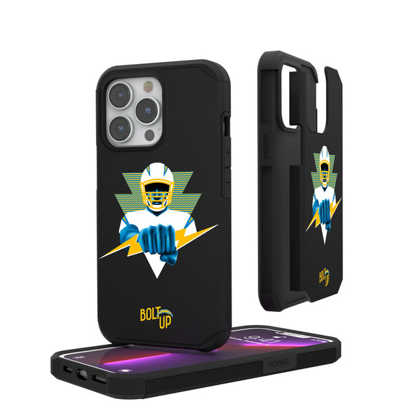 Los Angeles Chargers 2024 Illustrated Limited Edition iPhone Rugged Phone Case