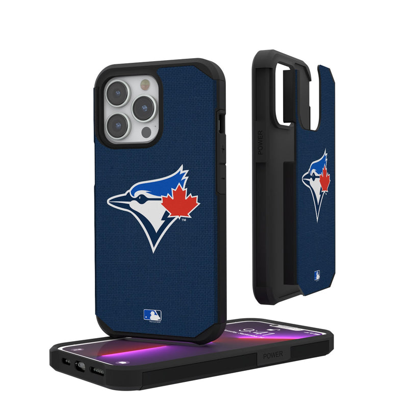 Toronto Blue Jays Solid iPhone Rugged Phone Case