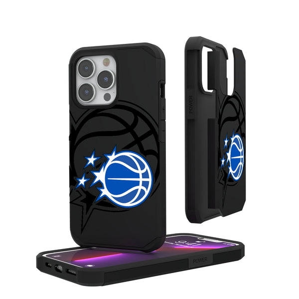 Orlando Magic Monocolor Tilt iPhone Rugged Phone Case for Apple iPhone