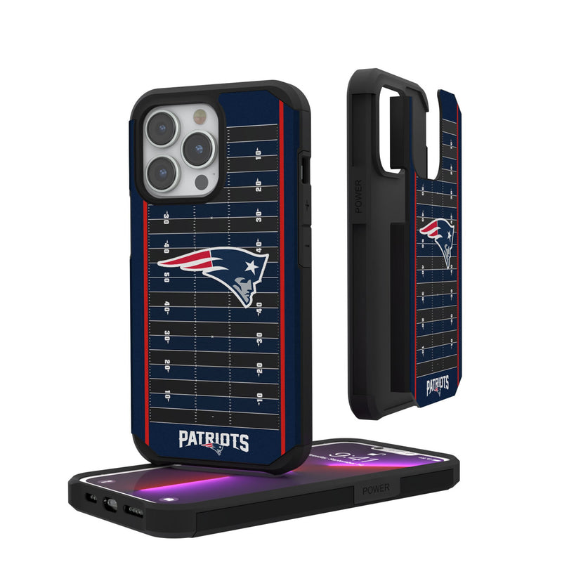 New England Patriots Field iPhone Rugged Phone Case