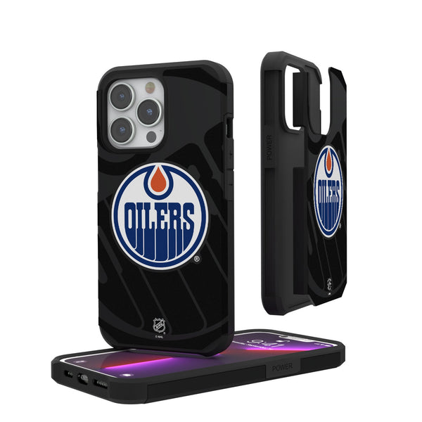 Edmonton Oilers Monocolor Tilt iPhone Rugged Phone Case