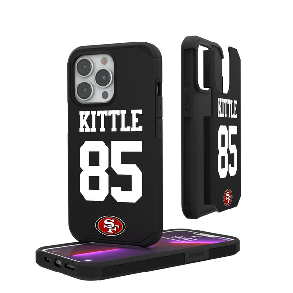 George Kittle San Francisco 49ers 85 Ready iPhone Rugged Phone Case