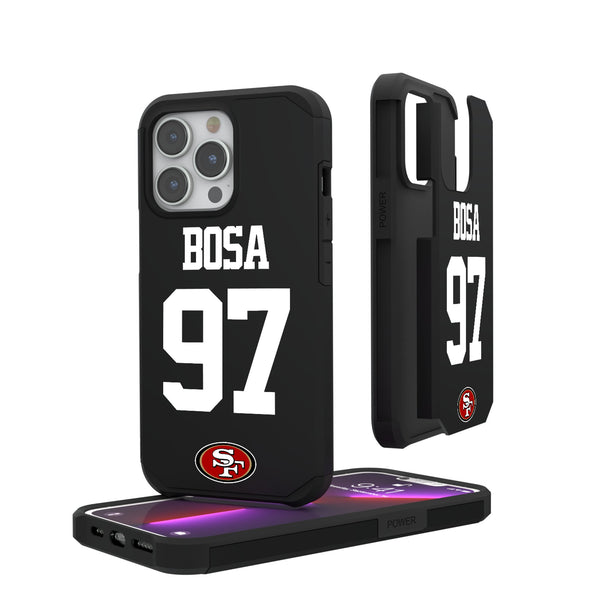 Nick Bosa San Francisco 49ers 97 Ready iPhone Rugged Phone Case
