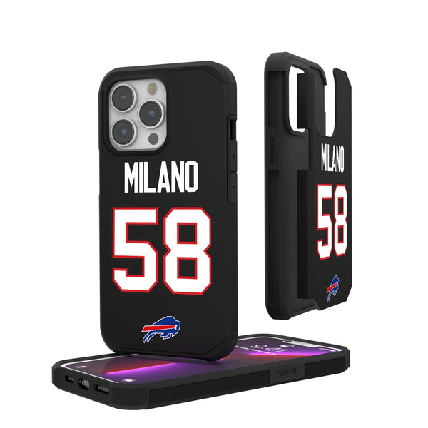 Matt Milano Buffalo Bills 58 Ready iPhone Rugged Phone Case