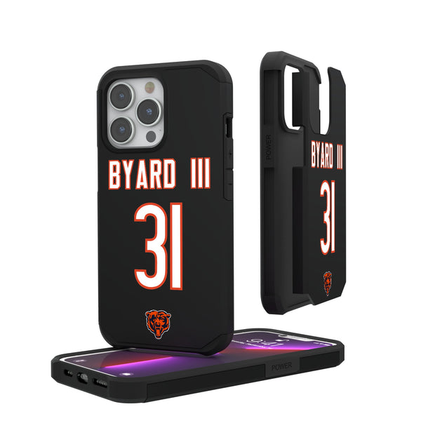 Kevin Byard III Chicago Bears 31 Ready iPhone Rugged Phone Case