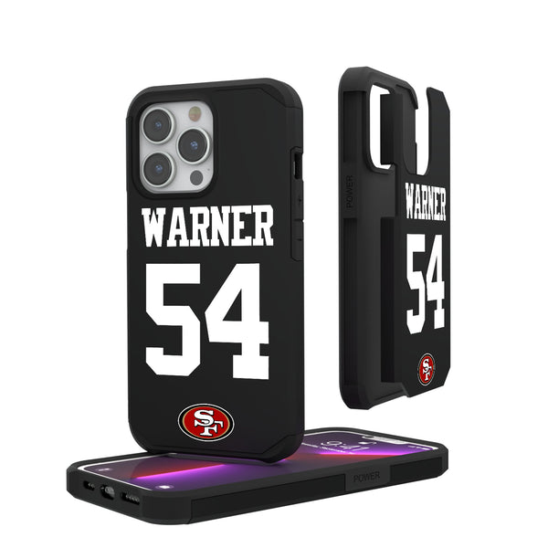 Fred Warner San Francisco 49ers 54 Ready iPhone Rugged Phone Case