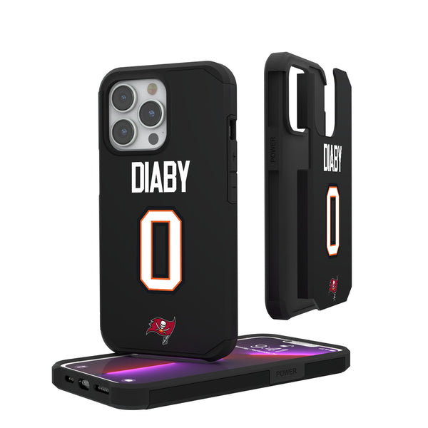 YaYa Diaby Tampa Bay Buccaneers 0 Ready iPhone Rugged Phone Case