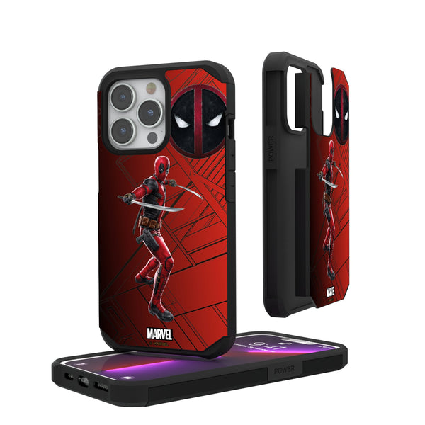 Marvel Deadpool MechLine iPhone Rugged Phone Case