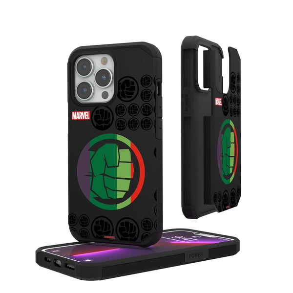 Marvel Avengers Hulk Sigil iPhone Rugged Phone Case