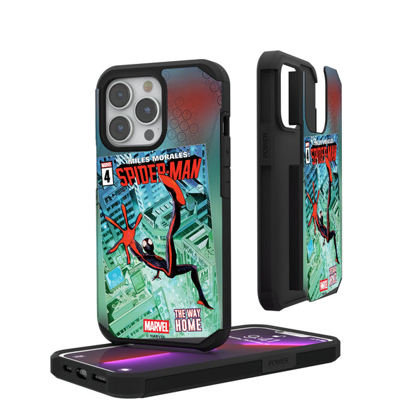 Marvel Miles Morales Classic Cover iPhone Rugged Phone Case for Apple iPhone
