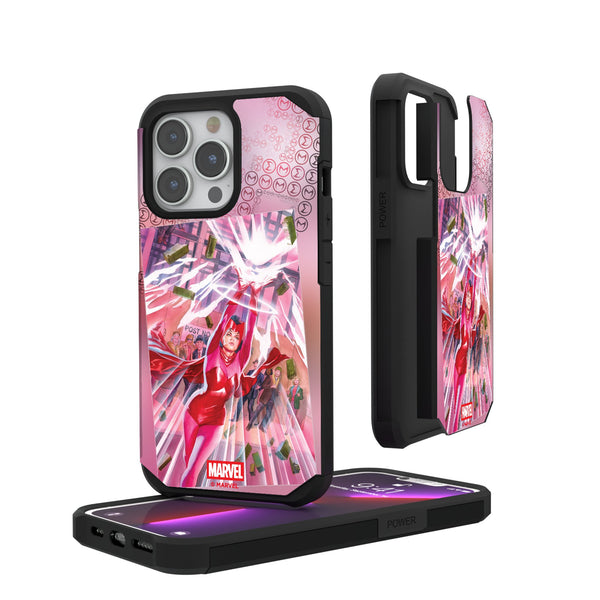 Marvel Avengers Scarlet Witch Cover Art iPhone Rugged Phone Case for Apple iPhone