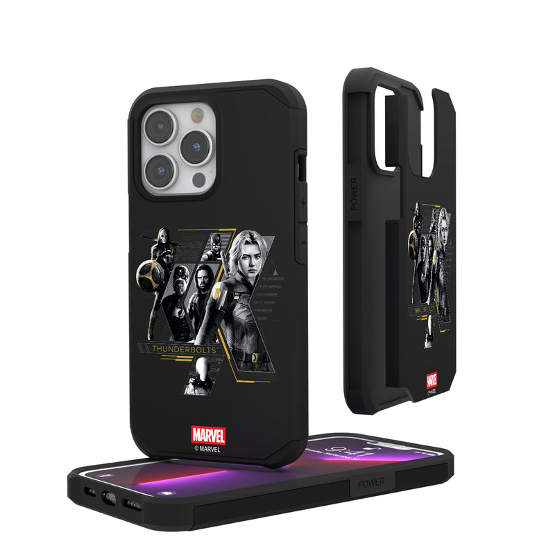 Marvel Thunderbolts Badge iPhone Rugged Phone Case for Apple iPhone