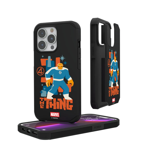Marvel The Thing Badge iPhone Rugged Phone Case for Apple iPhone