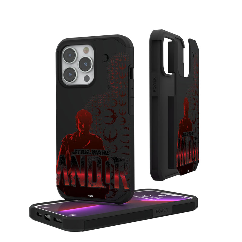 Star Wars Andor Quadratic iPhone Rugged Phone Case for Apple iPhone