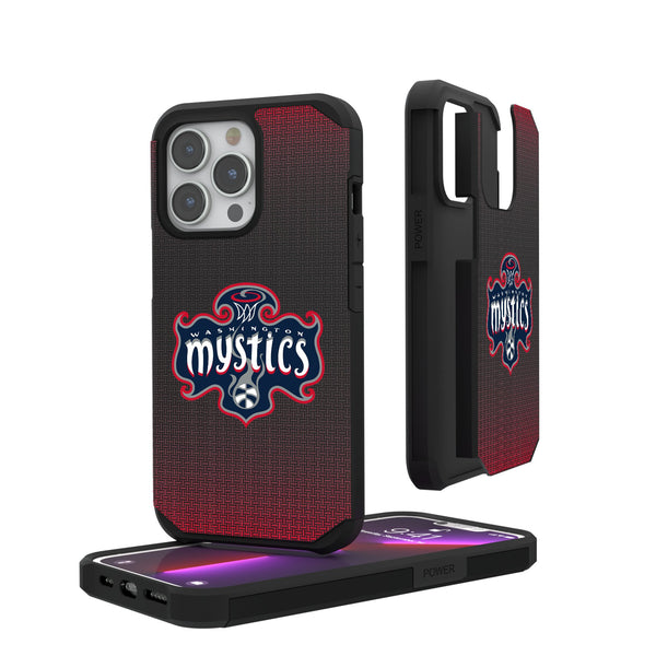 Washington Mystics Linen iPhone Rugged Phone Case