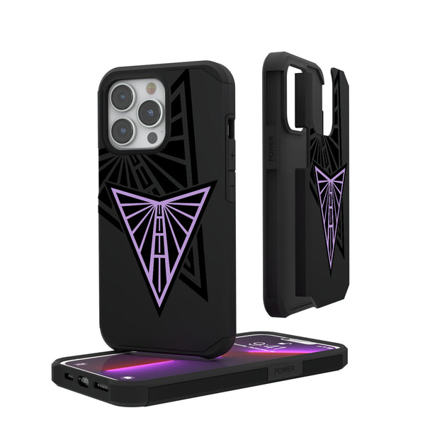 Golden State Valkyries Monocolor Tilt iPhone Rugged Phone Case for Apple iPhone