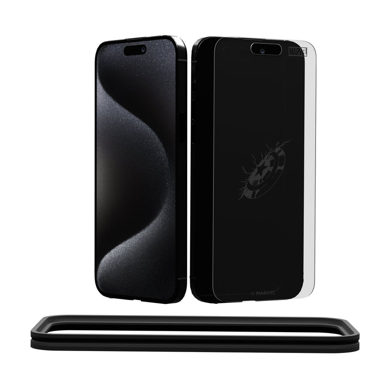 Marvel Avengers Captain America Sigil iPhone Screen Protector for Apple iPhone