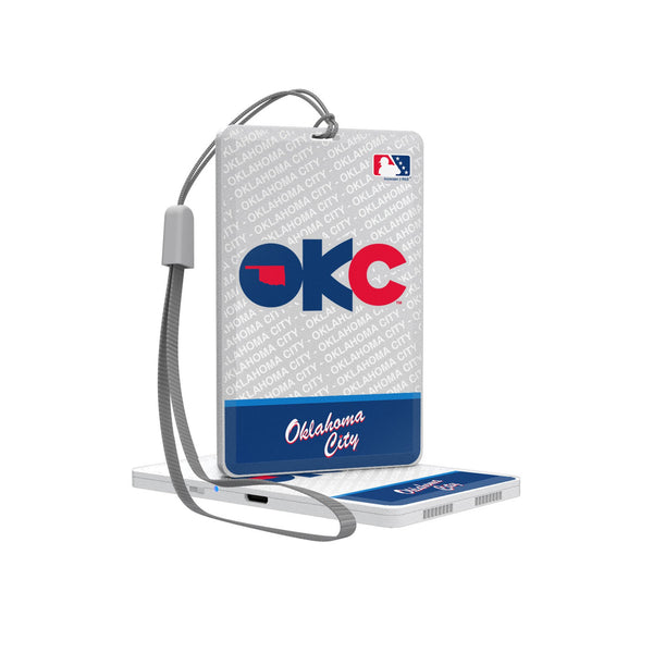 Oklahoma City Baseball Club Endzone Plus Bluetooth Pocket Speaker