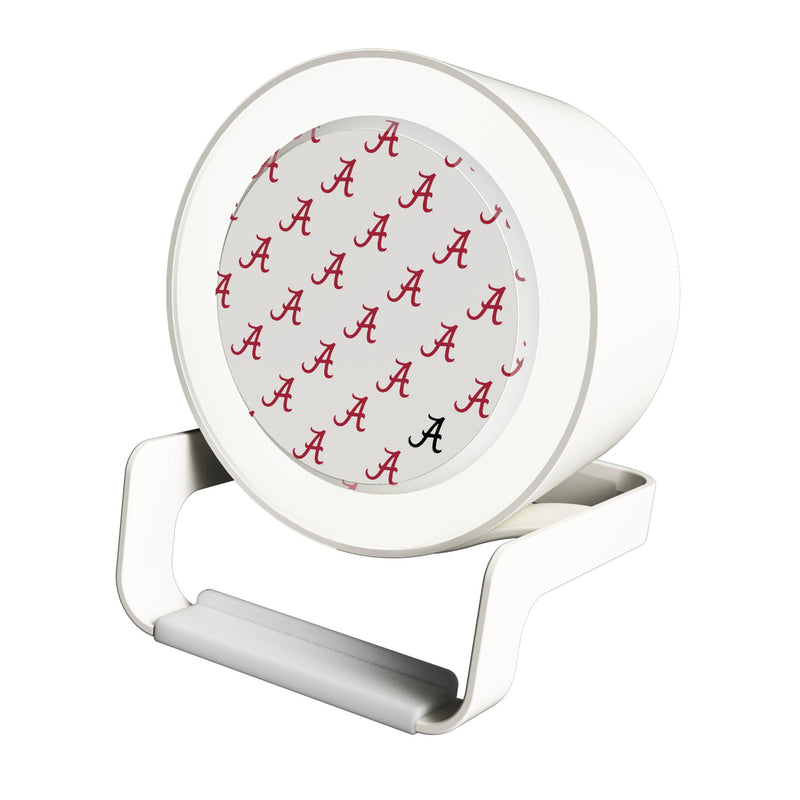 University of Alabama Crimson Tide Script A Fashion Pattern Night Light Charger and Bluetooth Speaker