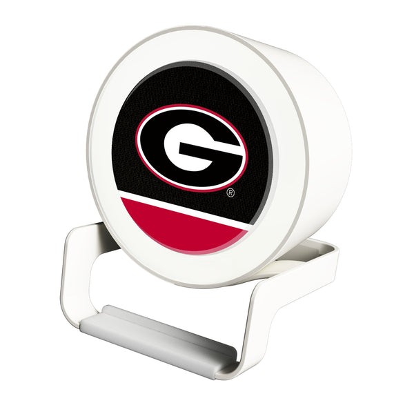 University of Georgia Bulldogs Endzone Solid Night Light Charger and Bluetooth Speaker