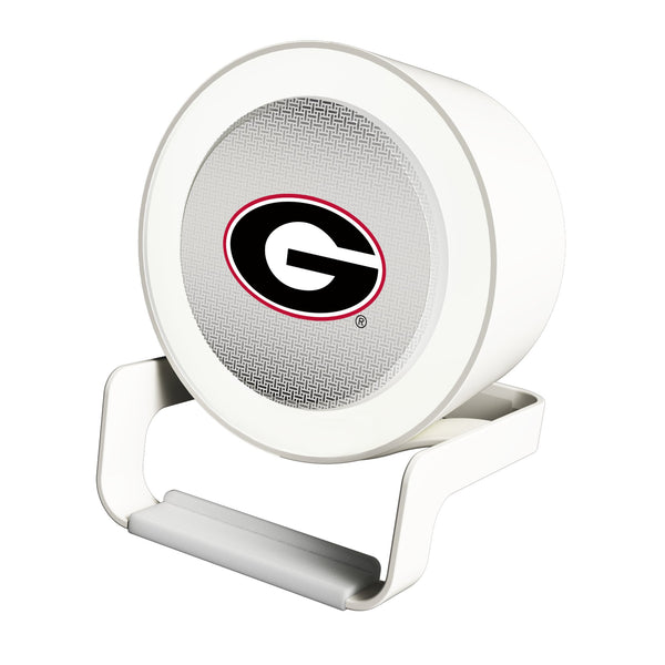 University of Georgia Bulldogs Linen Night Light Charger and Bluetooth Speaker