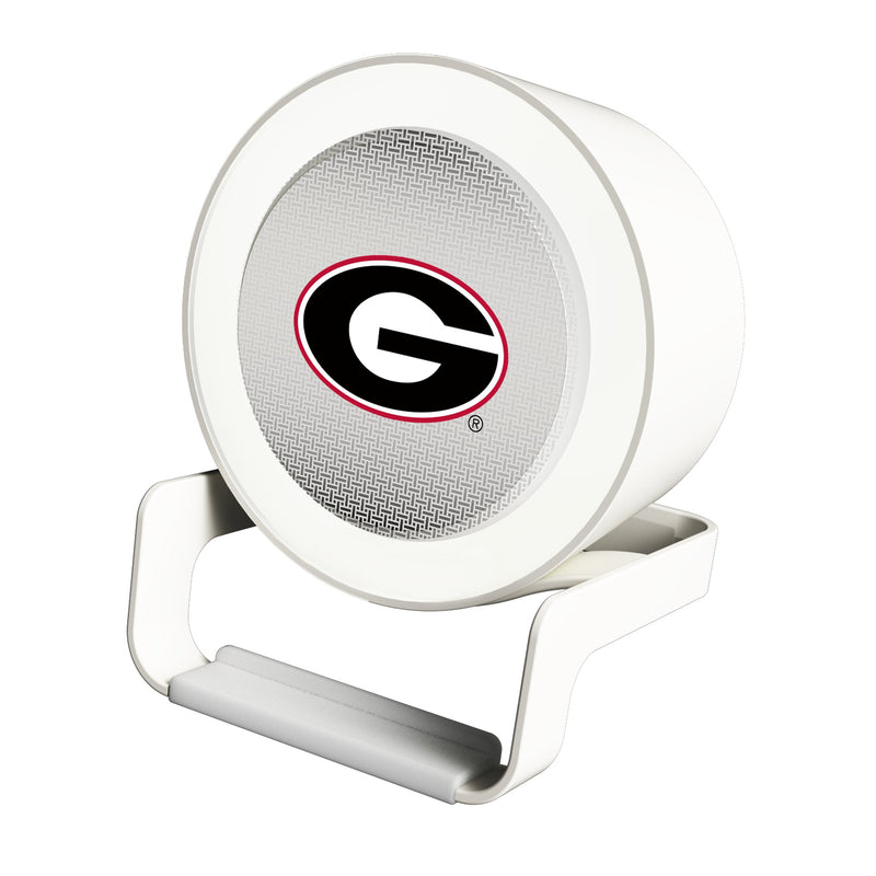 University of Georgia Bulldogs Linen Night Light Charger and Bluetooth Speaker