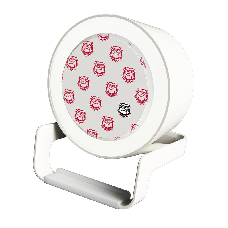 University of Georgia Bulldogs Uga Fashion Pattern Night Light Charger and Bluetooth Speaker