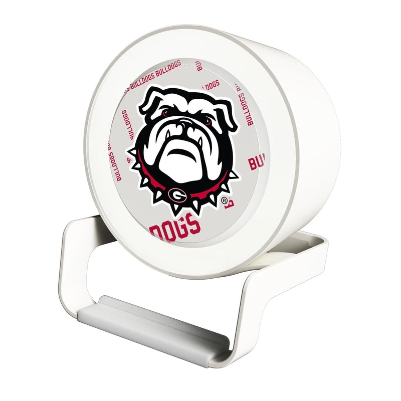 University of Georgia Bulldogs Uga Quadtile Night Light Charger and Bluetooth Speaker