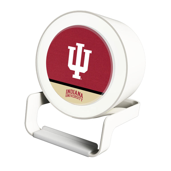 Indiana University Hoosiers Endzone Solid Night Light Charger and Bluetooth Speaker