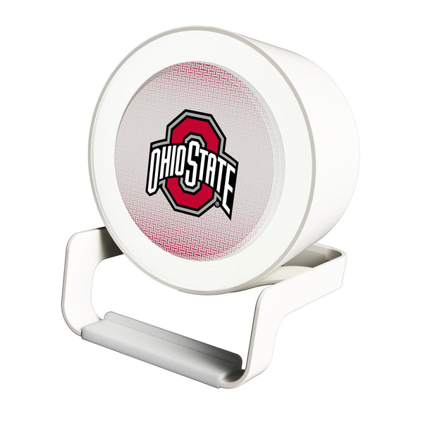 Ohio State University Buckeyes Linen Night Light Charger and Bluetooth Speaker