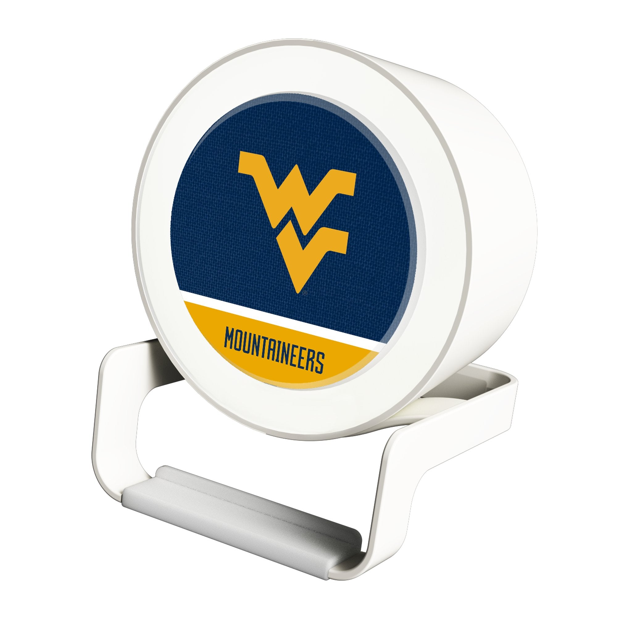 West Virginia University Mountaineers Endzone Solid Night Light Charger and Bluetooth Speaker