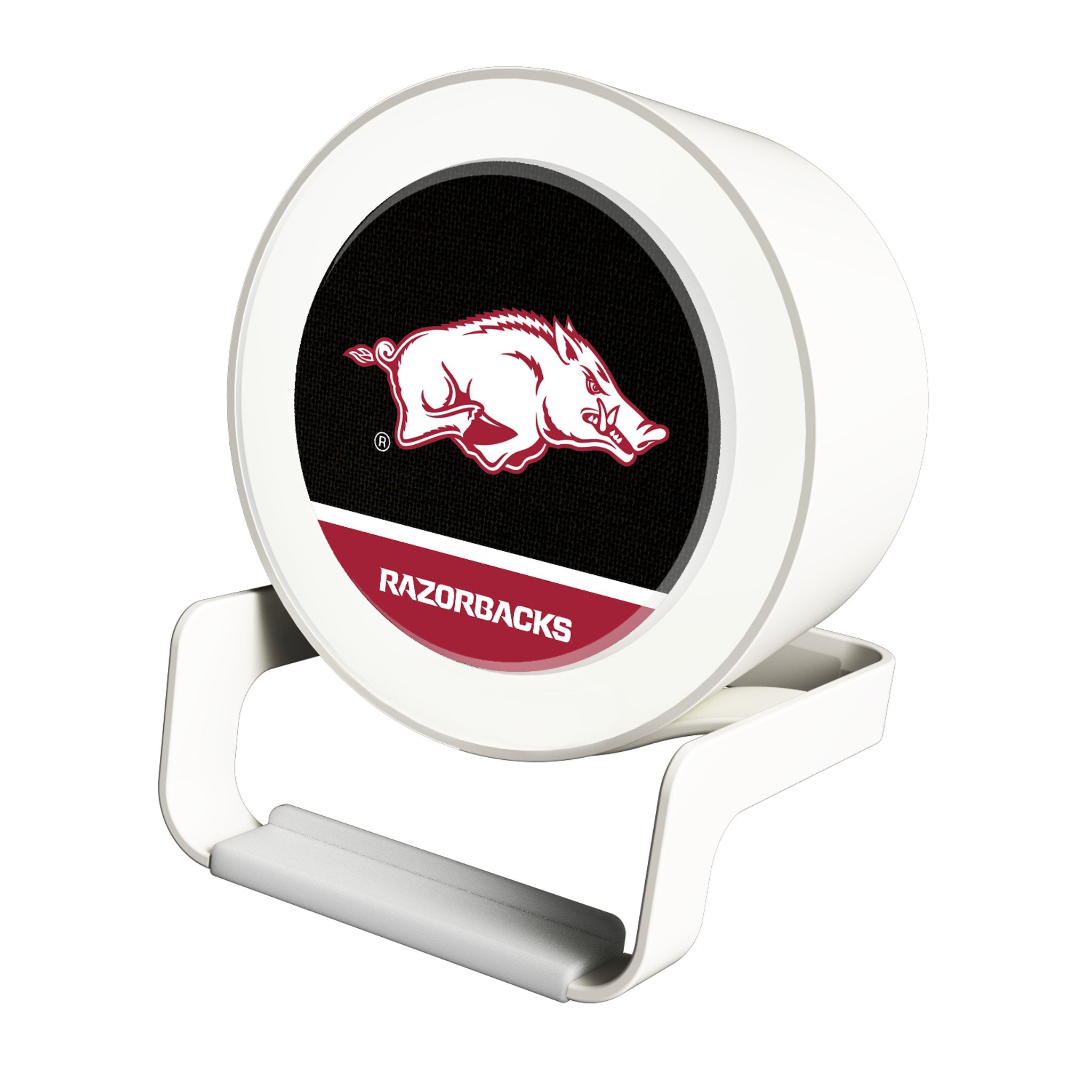 University of Arkansas Fayetteville Razorbacks Endzone Solid Night Light Charger and Bluetooth Speaker