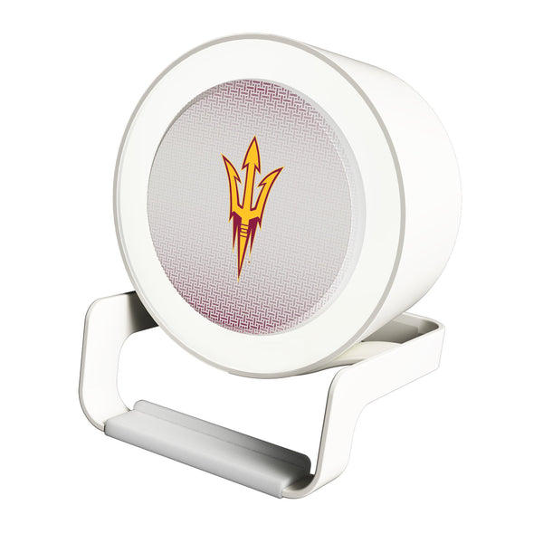 Arizona State University Sun Devils Linen Night Light Charger and Bluetooth Speaker