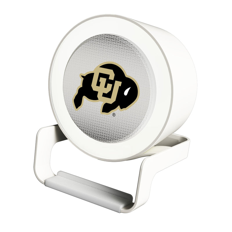 University of Colorado Buffaloes Linen Night Light Charger and Bluetooth Speaker