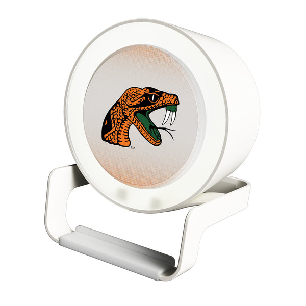 Florida A&M Rattlers Linen Night Light Charger and Bluetooth Speaker