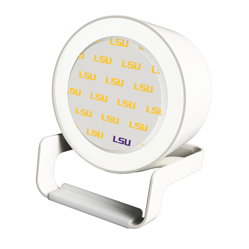 Louisiana State University Tigers Fashion Pattern Night Light Charger and Bluetooth Speaker