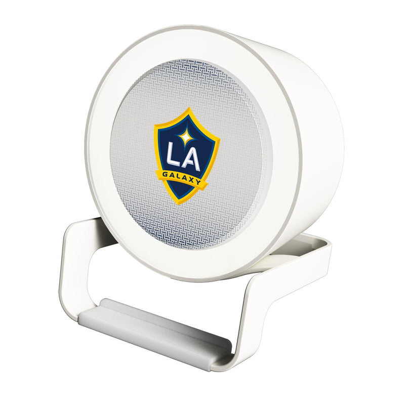 LA Galaxy Linen Night Light Charger and Bluetooth Speaker
