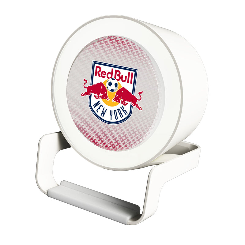New York Red Bulls Linen Night Light Charger and Bluetooth Speaker