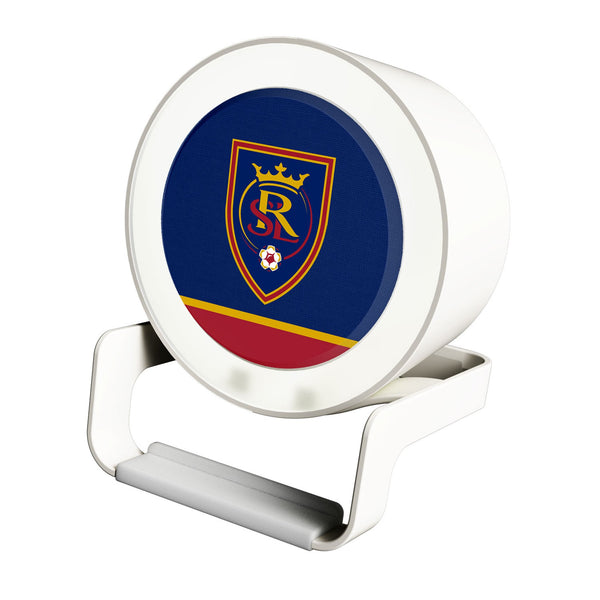 Real Salt Lake   Endzone Solid Night Light Charger and Bluetooth Speaker