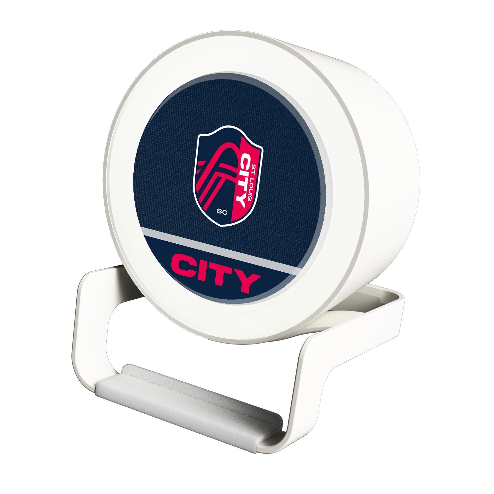 St. Louis CITY SC Endzone Solid Night Light Charger and Bluetooth Speaker