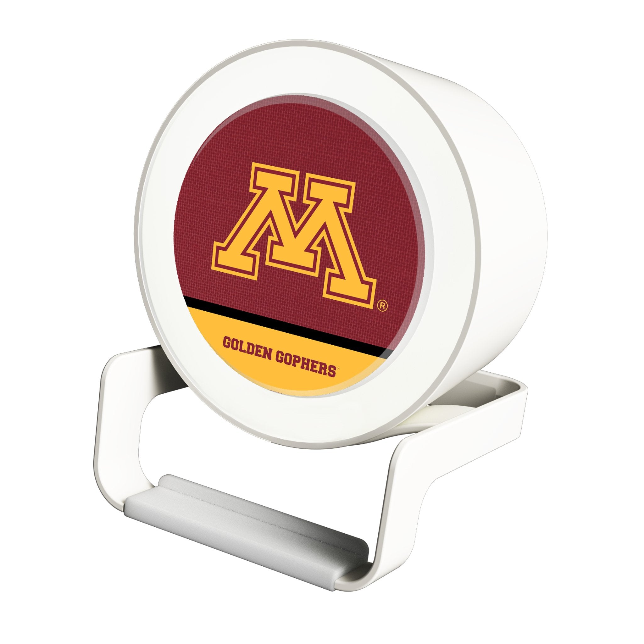 University of Minnesota Golden Gophers Endzone Solid Night Light Charger and Bluetooth Speaker