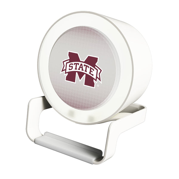 Mississippi State Bulldogs Linen Night Light Charger and Bluetooth Speaker