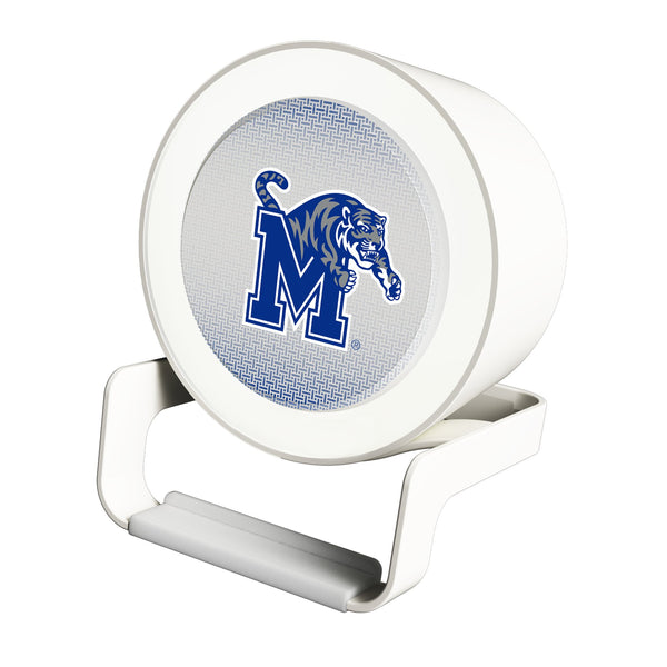 University of Memphis Tigers Linen Night Light Charger and Bluetooth Speaker