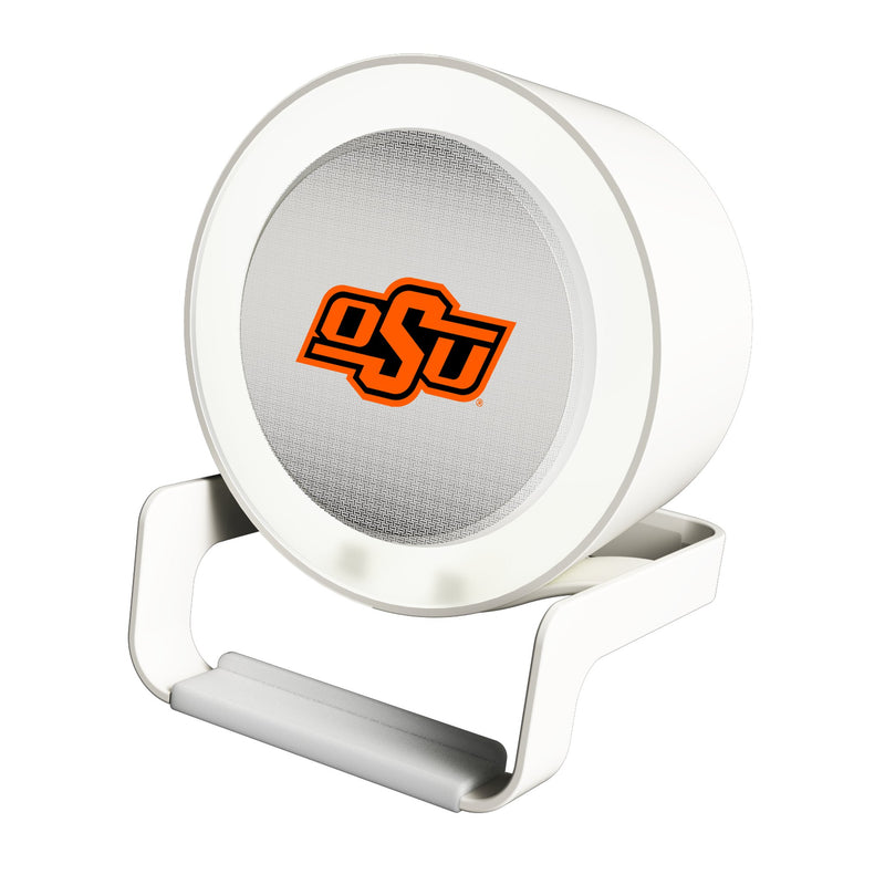 Oklahoma State Cowboys Linen Night Light Charger and Bluetooth Speaker