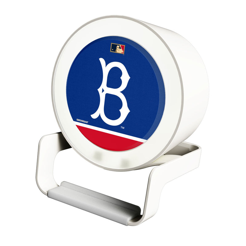 Brooklyn Dodgers 1949-1957 - Cooperstown Collection Endzone Solid Night Light Charger and Bluetooth Speaker