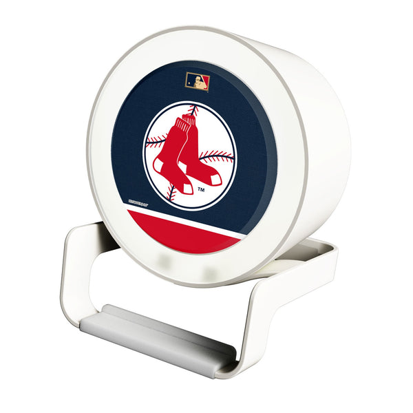 Boston Red Sox 1970-1975 - Cooperstown Collection Endzone Solid Night Light Charger and Bluetooth Speaker